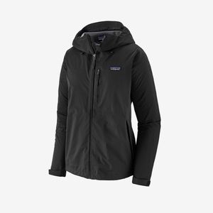 Black Patagonia rain jacket